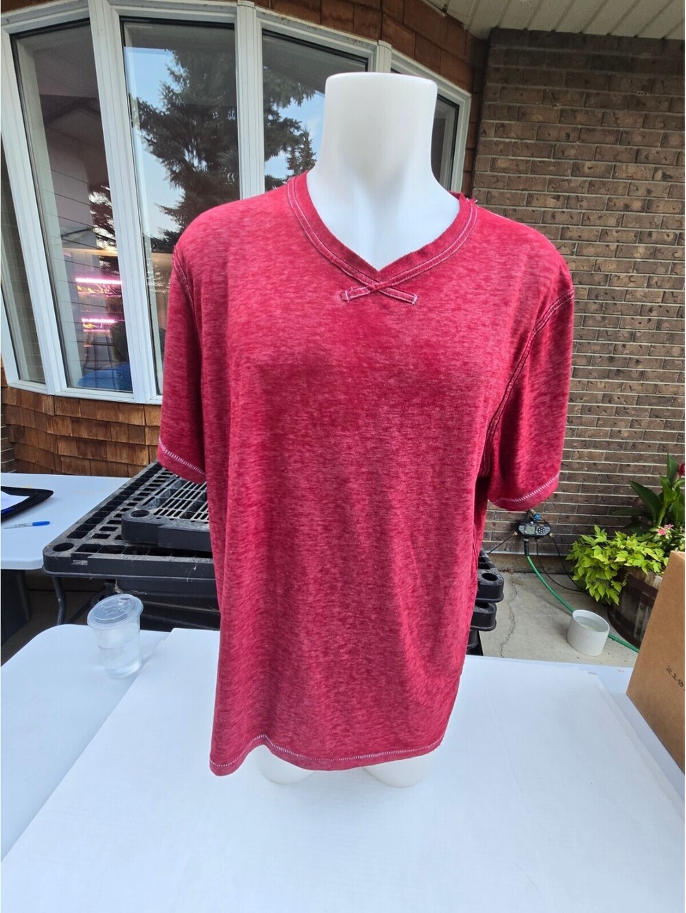 Collective Women's XXL Oakland Red Short Sleeve T-Shirt